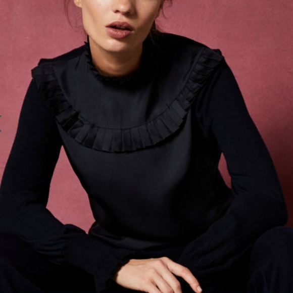 🍒NWOT🍒 TED BAKER CASHMERE BLEND SWEATER - Picture 7 of 14